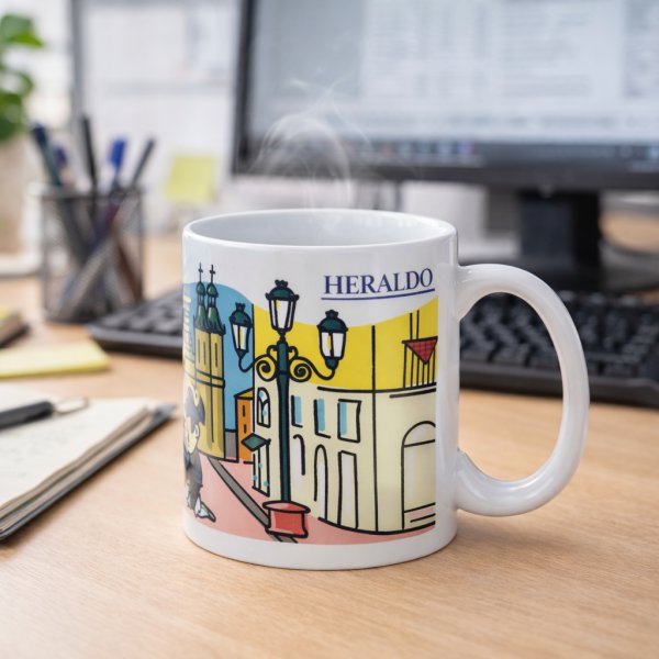 Taza heraldo