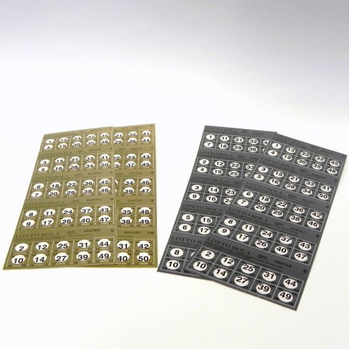 Cartones de bingo (serie 600) Ref.415