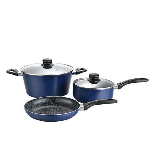 Batería de cocina azul 5pcs M-554