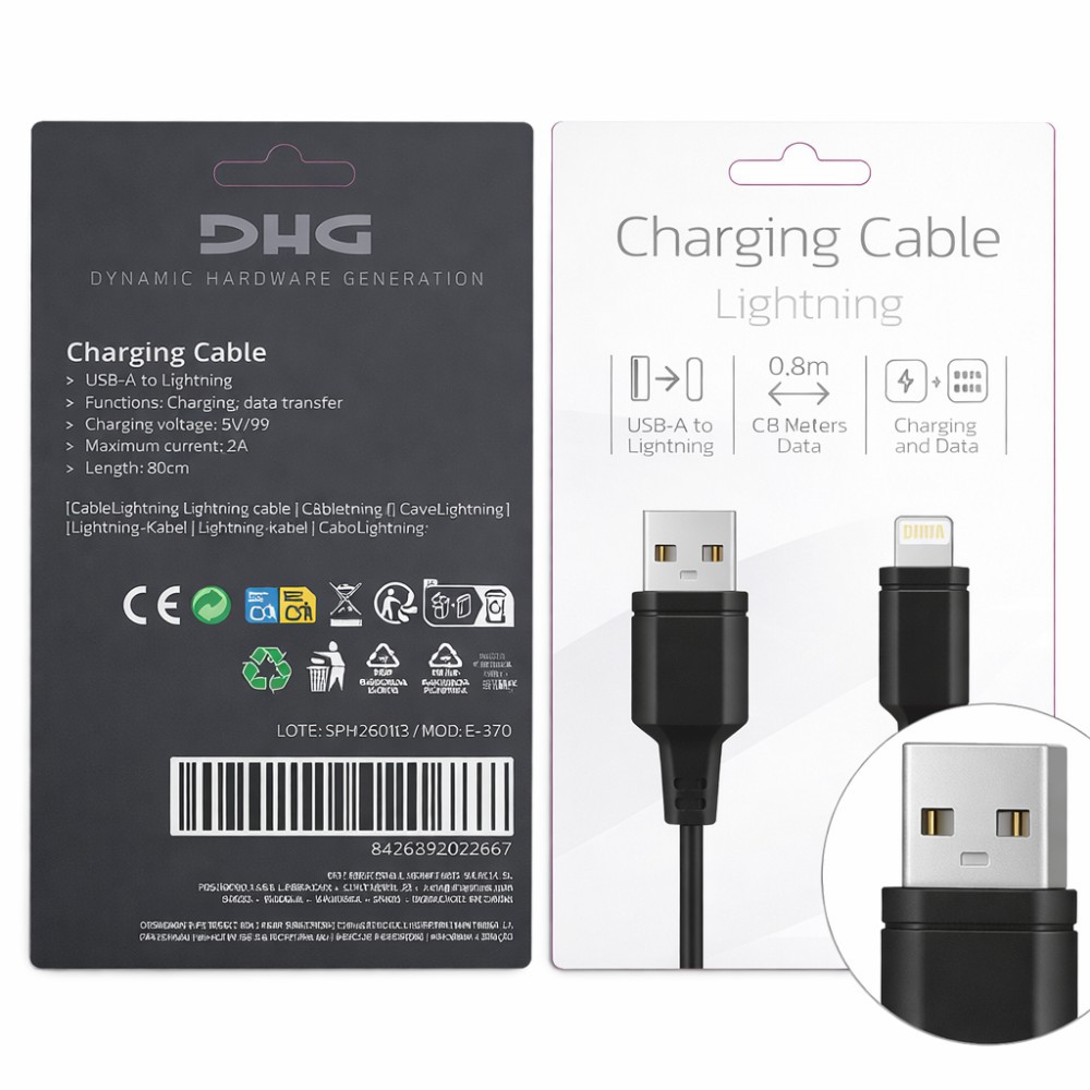 Cable lightning E-370
