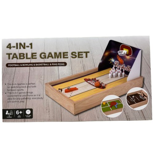 Juegos de mesa 4 en 1 J-199