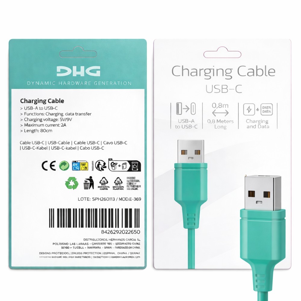 Cable USB-C E-369
