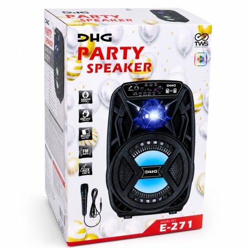 Altavoz C/Micro 6,5" E-271