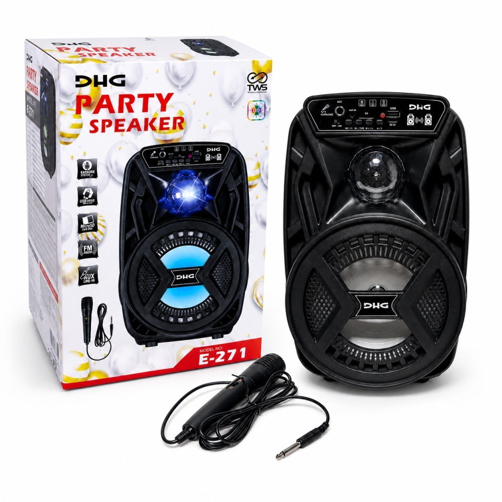 Altavoz C/Micro 6,5" E-271
