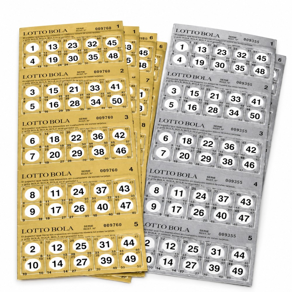 Cartones de bingo (serie 600) Ref.415