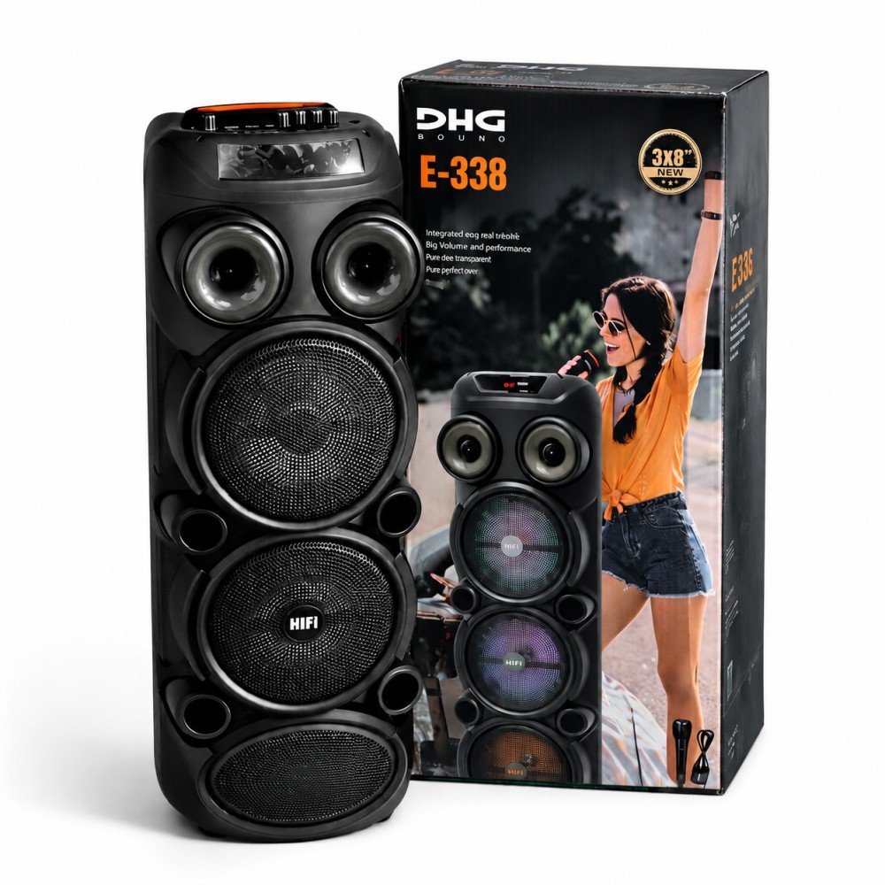 Altavoz Torre Triple 3x8" E-338