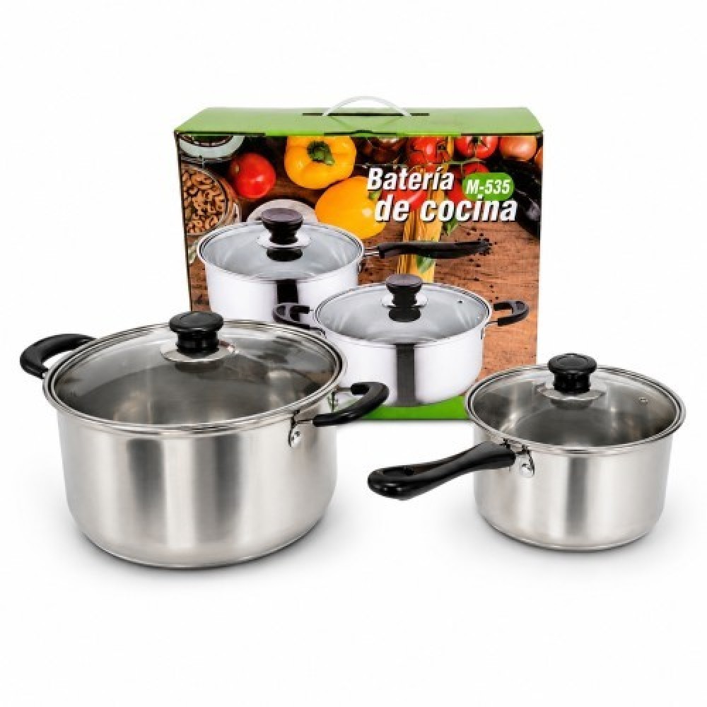 Batería de Cocina 4 pcs. M-535
