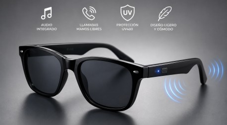 Gafas inteligentes con audio: cuando tecnología y diseño se convierten en un producto con potencial real