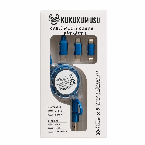 Cable multicargador E-246