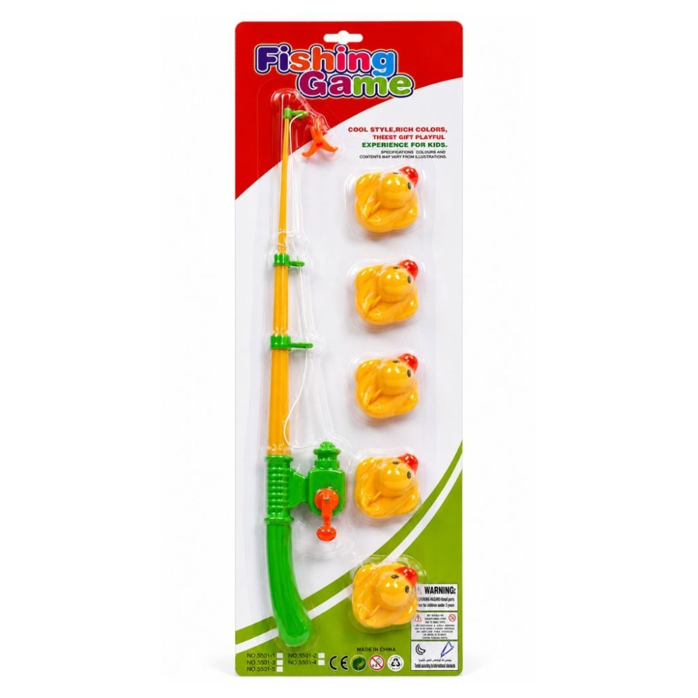 Blister Pesca 5 patitos J-101