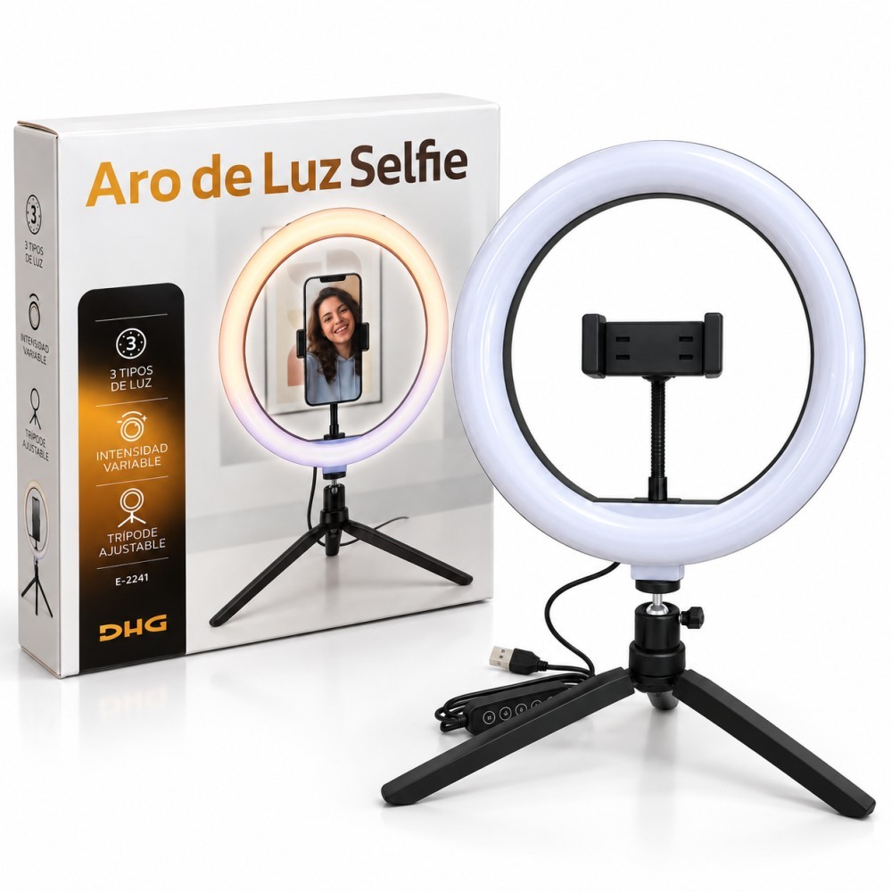 Aro de Luz con Trípode E-241