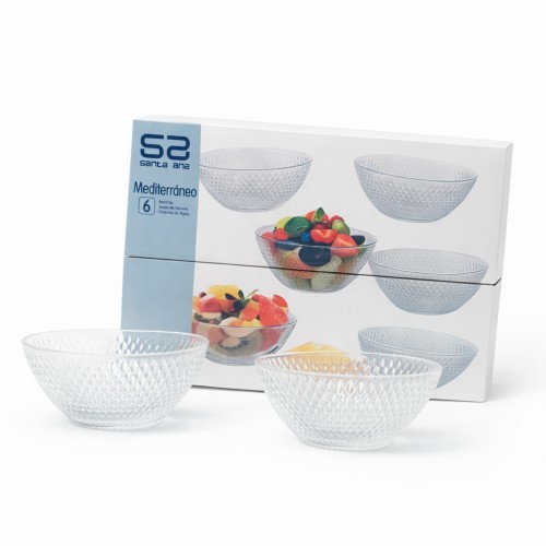 Juego 6 bowls "Mediterráneo" M-520