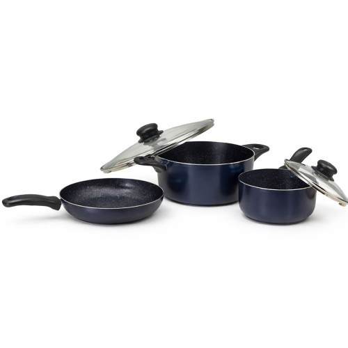 Batería de cocina azul 5pcs M-554